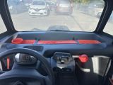 a view of a car from inside of a vehicle