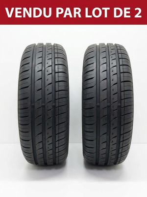 une paire de pneus sur fond blanc, avec la mention « vendu par lot de 2 »