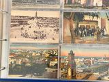 a book with pictures of different places on it