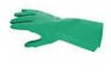 une paire de gants verts sur fond blanc