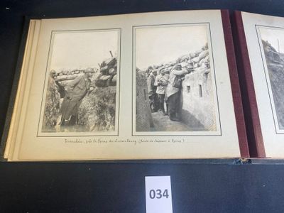 two old black and white photos of a man and a woman in military uniforms