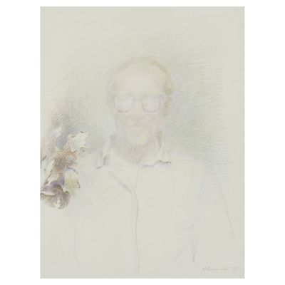 une image représentant le dessin d'un homme tenant une fleur à la main