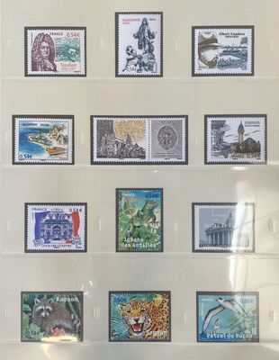 a picture of a picture of a collection of stamps