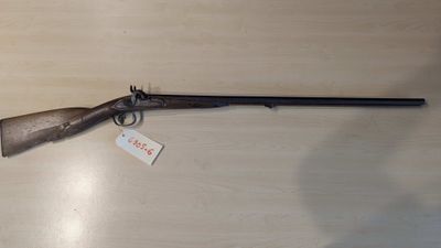 Fusil de chasse à percussion, double canon en table, toutes …