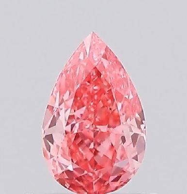 une image représentant un diamant rose sur un fond blanc