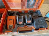 a tool kit that is sitting on a table