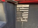 a close up of a sign on the back of a truck