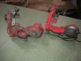 two tools that are sitting on top of a table