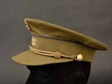 an image of a military hat on a mannequin head
