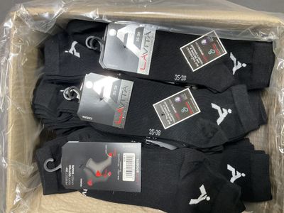 60 lots de 2 paires de chaussettes courtes tailles 35/38 - Photo 1