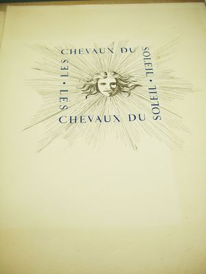 a book that has a picture of a sun on it