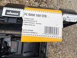 a box with a price tag on it sitting on the ground