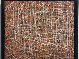 a picture of a painting on the wall hanging on the wall