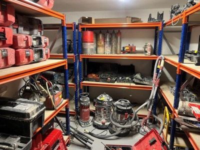 a room filled with many different types of tools