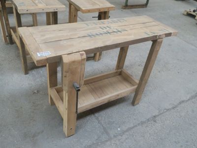 Etabli décoratif HB USA « l'établi de Romain le N°1 » 121x40… - Photo 1