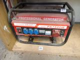 a portable generator that is sitting on a pallet