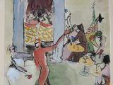 an image of a painting of a group of people in a room