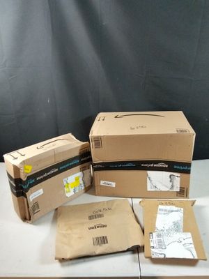 Lot de 4 colis Mystere (Retour Amazon,NPAI, Adresse incomplete, Destoc