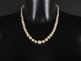 un collier de perles sur un mannequin, un mannequin, un mannequin, un mannequin, un mannequin, un mannequin, un mannequin, un mannequin, un mannequin