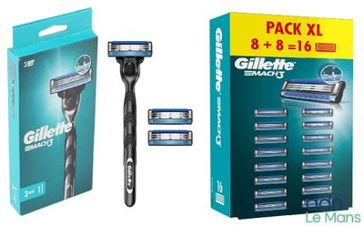 lot de 8 rasoirs Gillette pour homme, rasoirs Gillette pour homme, rasoirs Gillette pour homme, rasoirs Gillette pour homme, gill