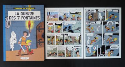 Johan et Pirlouit (Peyo): La guerre des 7 fontaines: Tirage …
