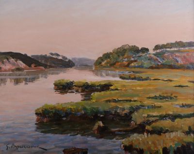 Gaston BOUCARD (1878-1962) La ria