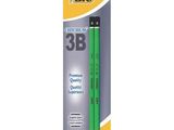 bic colored pencil 3b green pack of 2