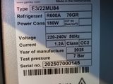 a label on the back of a machine that says gamko