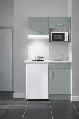 Kitchenette de 120 ml, idéale pour studios et espaces locati…