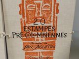 an orange and white book with a picture of a robot on it