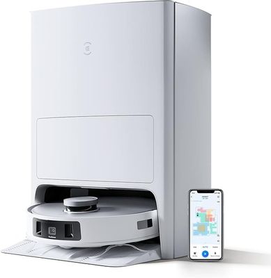 3.94// ECOVACS DEEBOT T20 Omni 6000Pa Robot aspirateur Laveu…