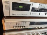 many different types of audio equipment sitting on top of each other