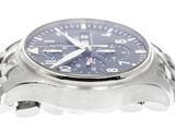 a close up of a watch on a white background