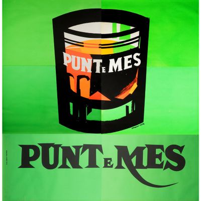 Punt & Mes [Gotto Fluo] Poster Lithographie [Non Canvas]