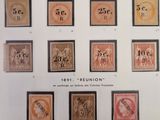 an image of a picture of a collection of stamps on a wall