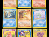 pokemon trading card set with all the different pokemon cards