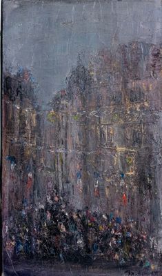 Hervé THIBAULT (né en 1944) Défilé - Photo 1