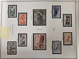 a picture of a picture of a collection of stamps