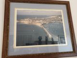 a picture of a picture hanging on the wall of a house