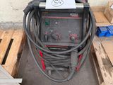 an image of a welding machine sitting on top of a pallet