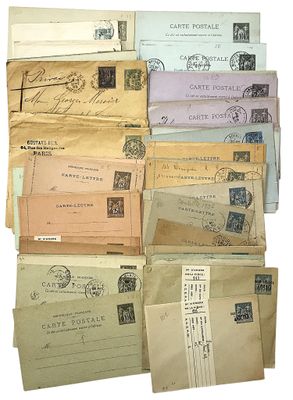 TIMBRE-POSTE - FRANCE - Neufs / OBL - ENTIERS POSTAUX, TYPE …