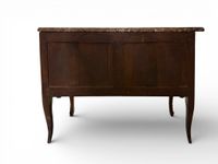 Commode à double ressaut en placage de bois de violette, ama… (photo 5)