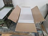 a cardboard box sitting on top of a table