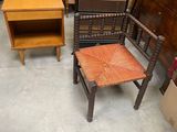 several pieces of furniture are stacked on top of each other in a room