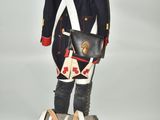 an image of a uniform of a soldier with a bag