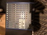 a sound board that is sitting on top of a table