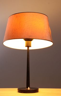 Établissements JUMO. Lampe de bureau à double lumière en mét…