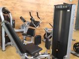 an image of a gym room with equipment in it