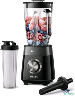 a blender with a blender and a blender cup next to it