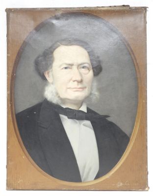 École du XIXe siècle. Portrait présumé d'Auguste Ambroise Ta… - Photo 1